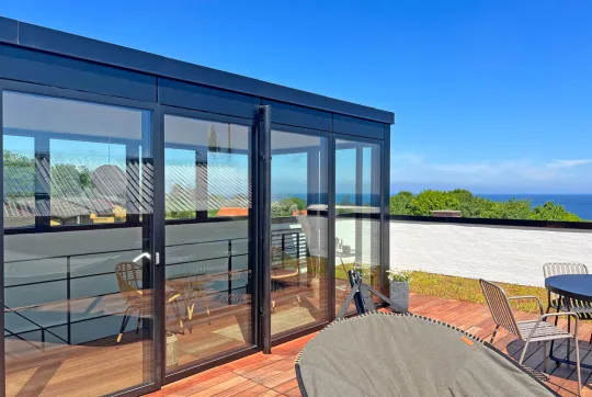 Sandkås Seaview Tagterrasse