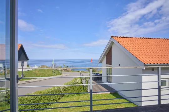 Havudsigt fra feriebolig i Gudhjem Feriehuse