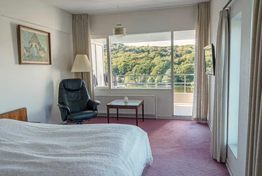 Hotel Hammersø - Værelse med søudsigt