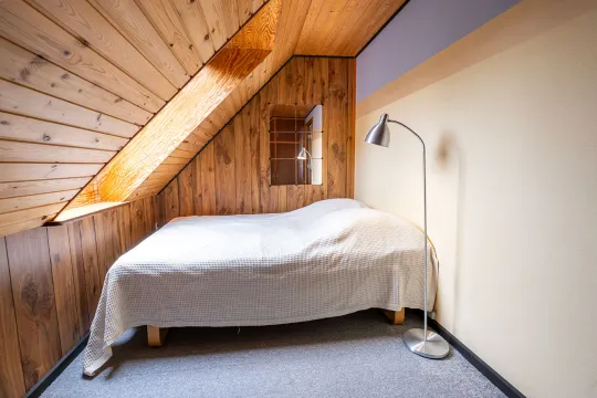 Soveværelse på 1. sal i Villa Bølshavn