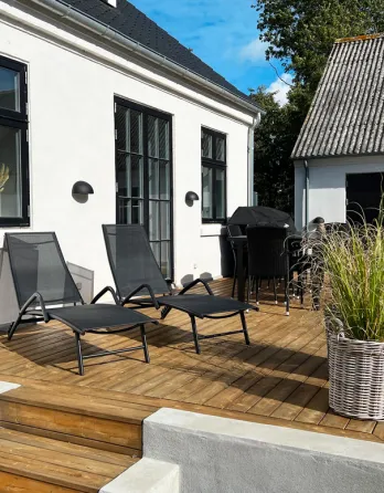 Ellehuset - Terrasse