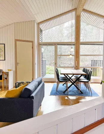 Rubinhuset 19 - Stue set fra køkken
